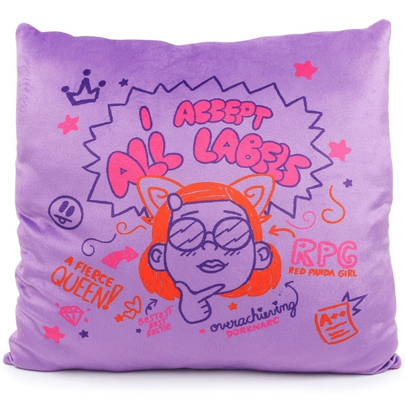 Disney Pixar Turning Red 2 Pack Squishy Pillows Cushions - 'Doodle' - Picture 2 of 9